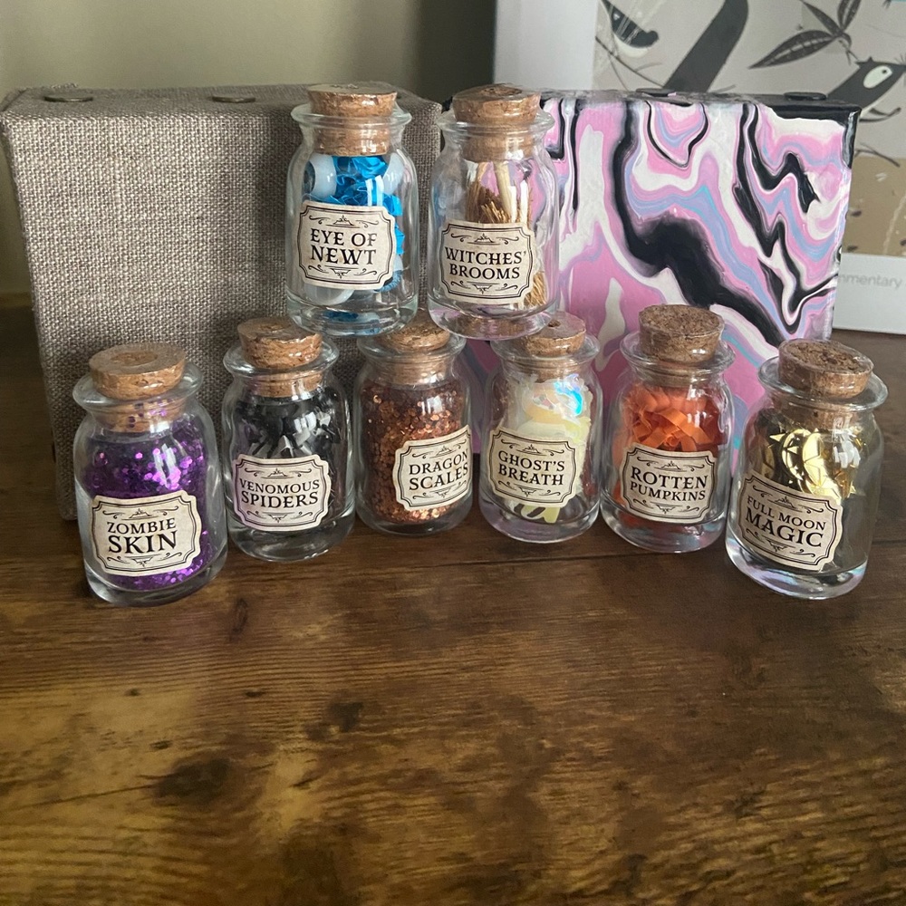 Target BP 2022 Halloween Mini Potion Bottles Complete Set
